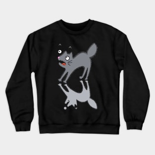 Scaredy Cat Crewneck Sweatshirt